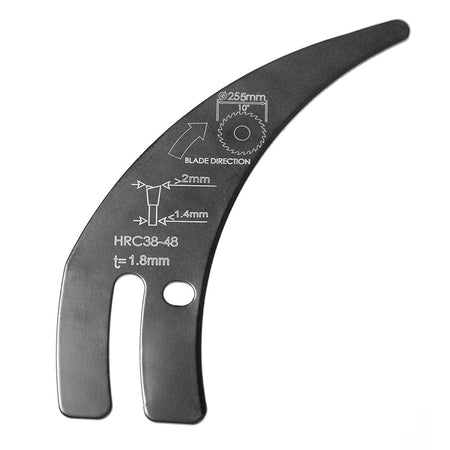 Evolution Kappschlitten-kompatibles Grabenschnitt-Spaltmesser für Evolution R255TBL/+ Tischsägen