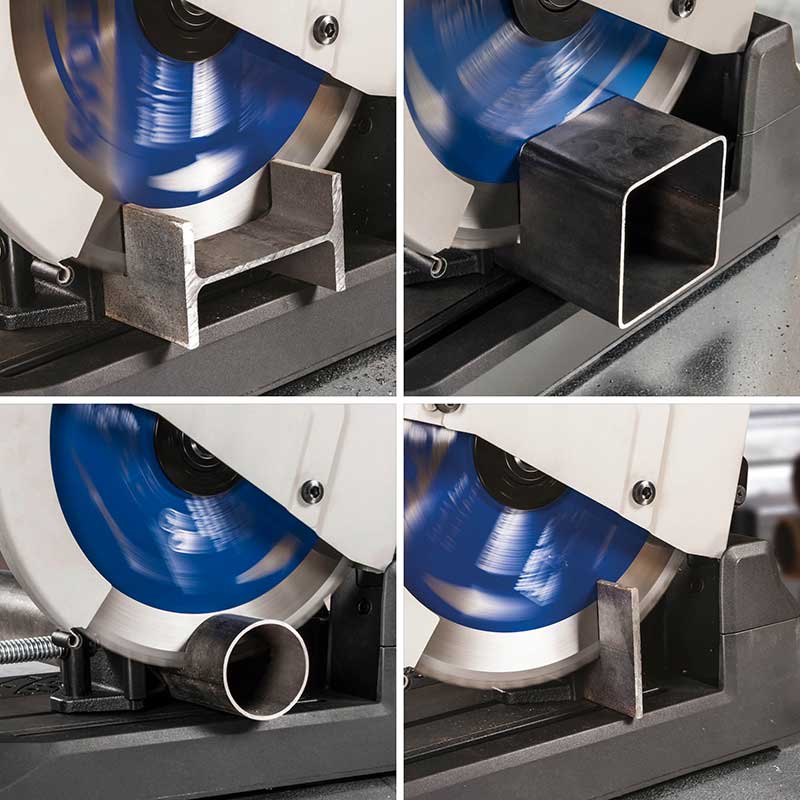 Evolution 355mm Stahl schneidende 66-Zahn-Kappsägeblätter