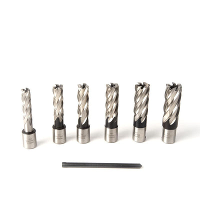 Evolution Cyclone 6-teiliges 50-mm-Kernbohrerset für Magnetbohrmaschinen