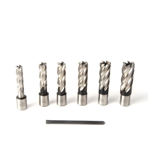 Evolution Cyclone 6-teiliges 50-mm-Kernbohrerset für Magnetbohrmaschinen