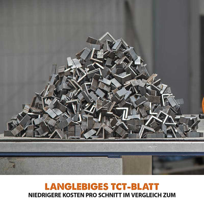 Evolution RAGE4 185mm Kappsäge mit TCT-Multi-Material-Sägeblatt