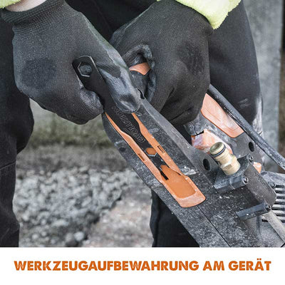 Evolution R300DCT+ 300mm Elektrische Betonsäge Trennschleifer mit Diamantblatt und Wasserstaubunterdrückung