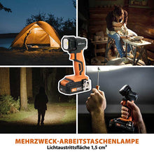 Evolution Kabellose R1000TOR-Li 1000 Lumen Arbeits-Taschenlampe 18V-Li-Ion EXT