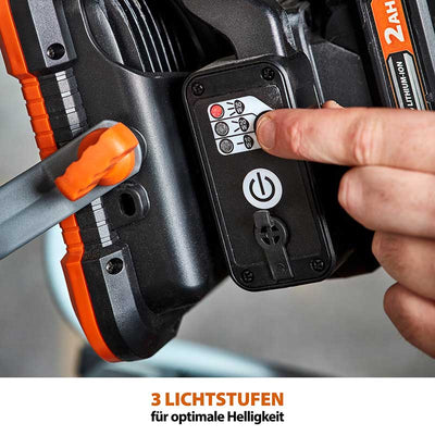 Evolution kabellose R2700WLT-Li Arbeitsleuchte 18V-Li-Ion EXT