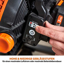 Evolution kabelloser R240FAN-Li Arbeitslüfter 18V-Li-Ion EXT