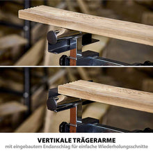 Evolution Gehrungssägeständer mit universellen Befestigungen XL