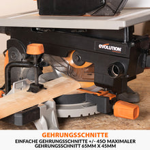 Evolution R210MTS-G2 210mm umrüstbar Gehrungs-/Tischsäge