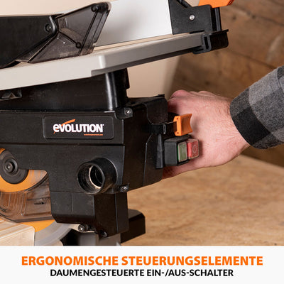 Evolution R210MTS-G2 210mm umrüstbar Gehrungs-/Tischsäge