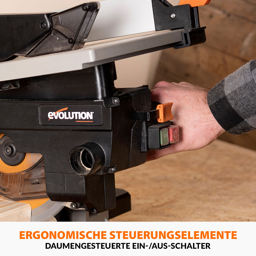Evolution R210MTS-G2 210mm umrüstbar Gehrungs-/Tischsäge