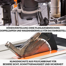 Evolution Tragbare Tischkreissäge mit 255mm TCT-Multimaterialsägeblatt, für Profis und Heimwerker (230v) | R255TBL