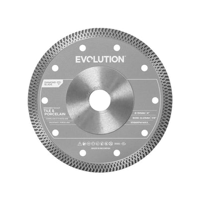 150mm Porcelain & Tile Diamant Mini Disc Trennscheibe - 22.2mm Scheibenbohrung