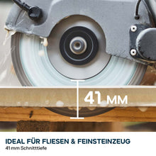 150mm Porcelain & Tile Diamant Mini Disc Trennscheibe - 22.2mm Scheibenbohrung