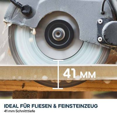 150mm Porcelain & Tile Diamant Mini Disc Trennscheibe - 22.2mm Scheibenbohrung
