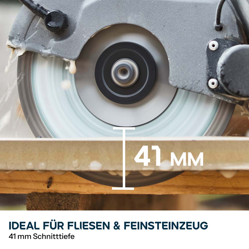 150mm Porcelain & Tile Diamant Mini Disc Trennscheibe - 22.2mm Scheibenbohrung