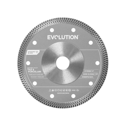 150mm Porcelain & Tile Diamant Mini Disc Trennscheibe - 22.2mm Scheibenbohrung