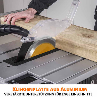 RAGE5-S Aluminium Null-Spalt Einlegeplatte