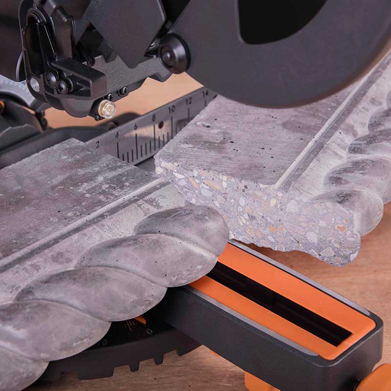 Evolution 210mm durchgehender Rand, Diamantsägeblatt für Gehrungssägen