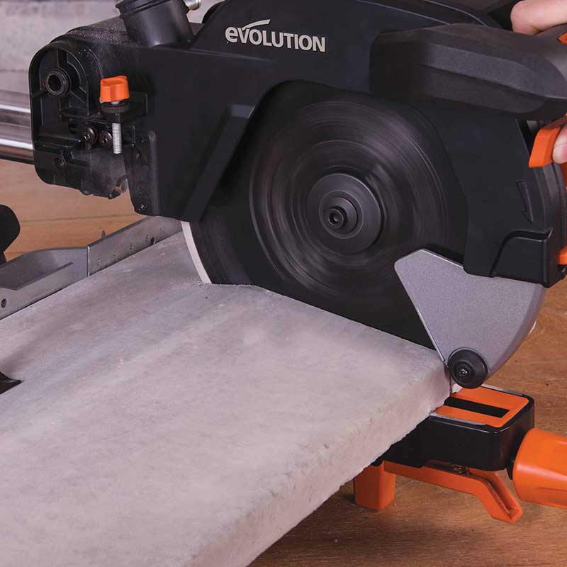 Evolution 255mm durchgehender Rand, Diamantsägeblatt für Gehrungssägen