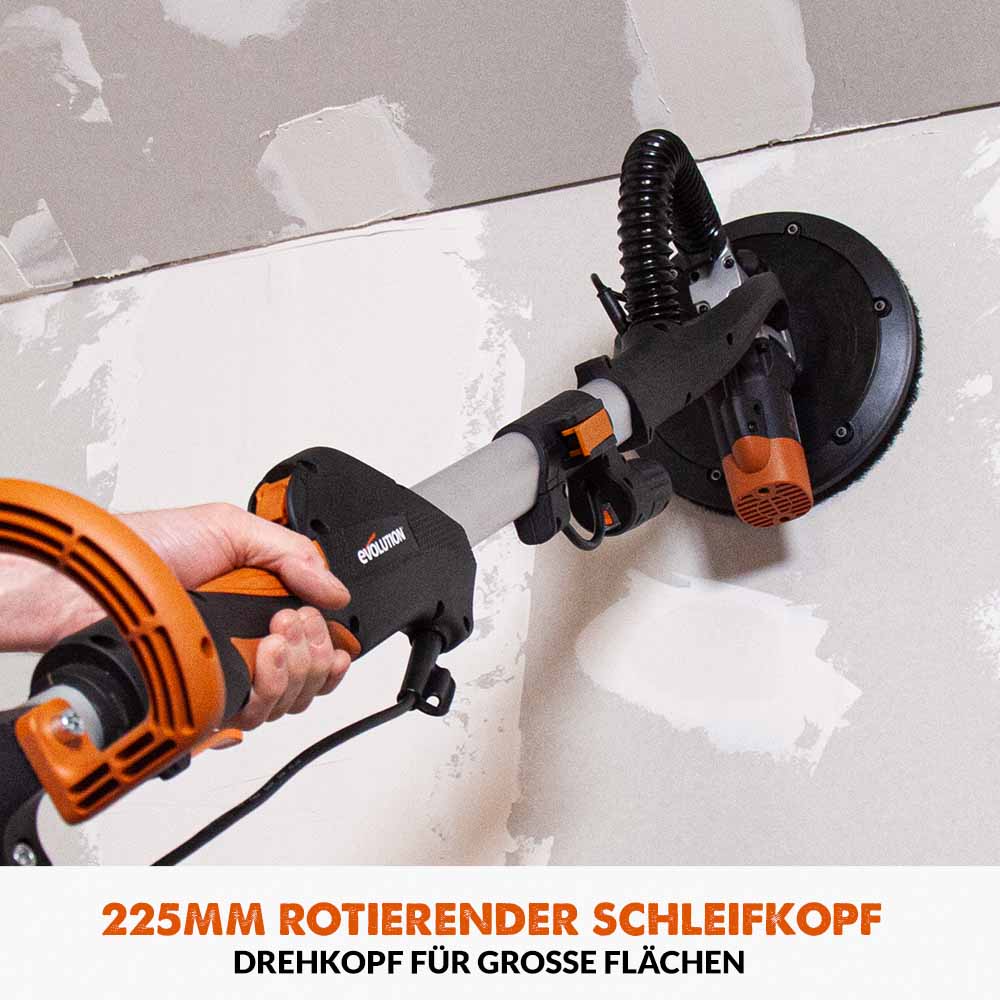 Evolution R225DWS-T Teleskop-Trockenbauschleifmaschine Neu