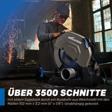 EVOMAX Cermetklinge für Baustahl 355mm 80T von Evolution