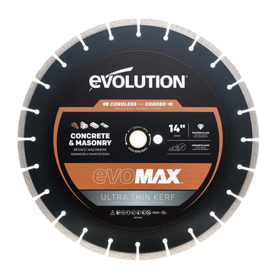 EVOMAX 350mm  Premium-Diamantscheibe Ultra-Thin-Kerf Cordless Betonsägeblatt (Copy)