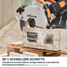 EVOMAX 350mm  Premium-Diamantscheibe Ultra-Thin-Kerf Cordless Betonsägeblatt (Copy)