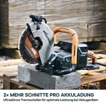 EVOMAX 230mm  Premium-Diamantscheibe Ultra-Thin-Kerf Cordless Betonsägeblatt