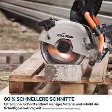 EVOMAX 300mm  Premium-Diamantscheibe Ultra-Thin-Kerf Cordless Betonsägeblatt