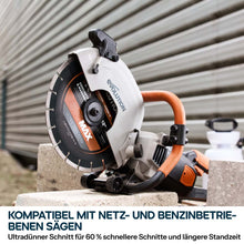 EVOMAX 300mm  Premium-Diamantscheibe Ultra-Thin-Kerf Cordless Betonsägeblatt