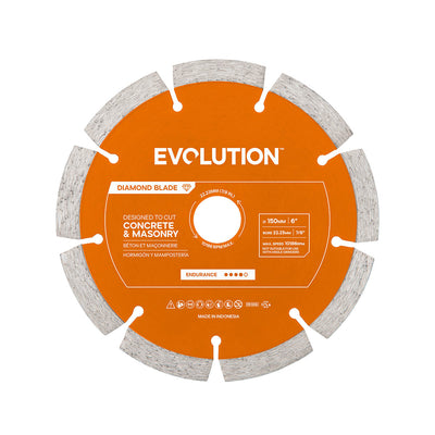 Evolution 150mm Endurance Mini Disc Diamant-Trennscheibe - 22,2 mm Bohrung