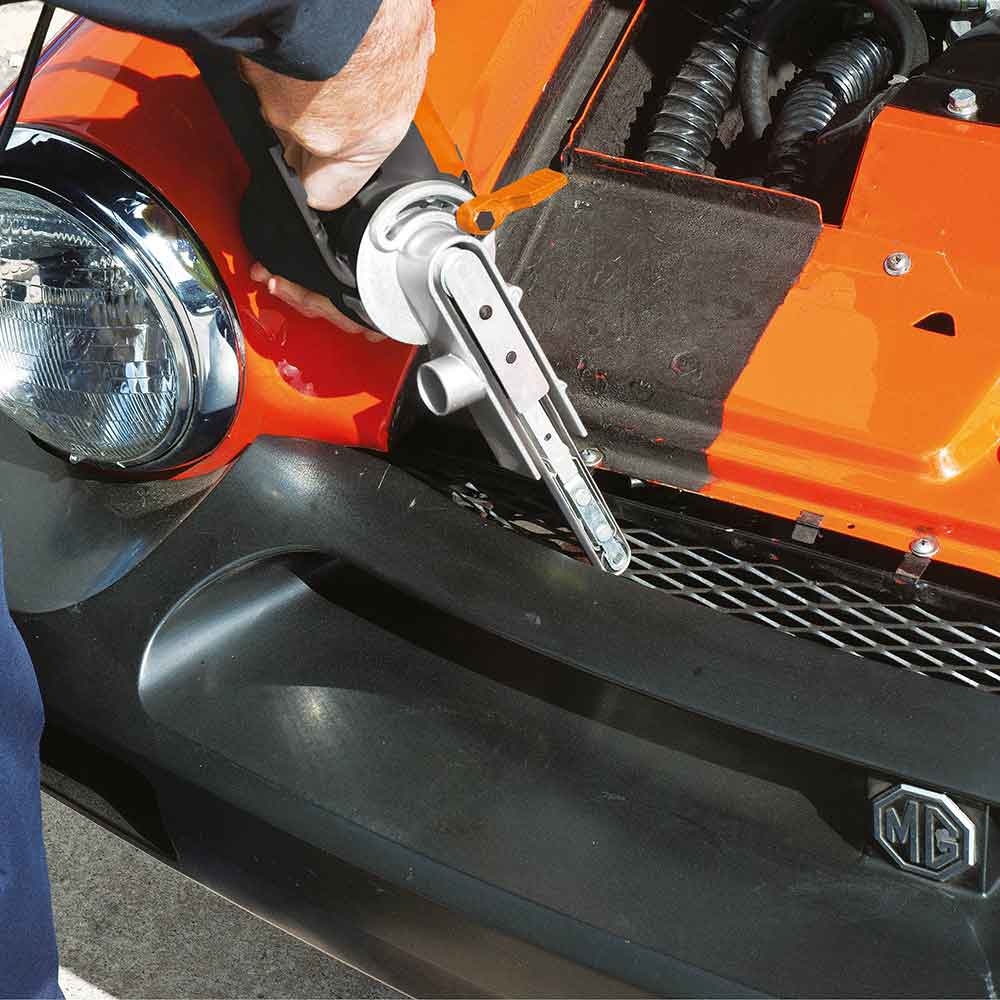 Evolution 400W Elektrische Bandschleifmaschine Power Feile 230V mit 3 Schleifbändern