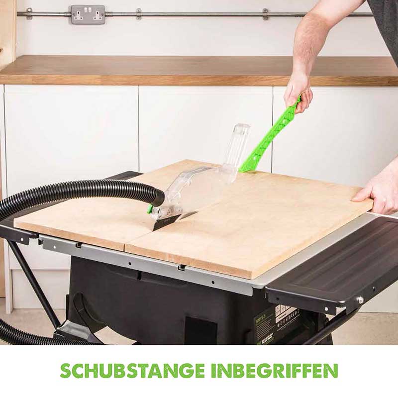 Evolution FURY5-S 255mm Tischsäge mit TCT-Multi-Material-Sägeblatt