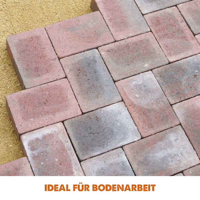 Evolution Elektrischer Plattenrüttler H320-E Rüttleplatten Mit  Gummimatte für Pflasterarbeiten