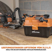 Evolution Kabelloser R11VAC-Li Nass- und Trockensauger für Werkstätten (ohne Akku)