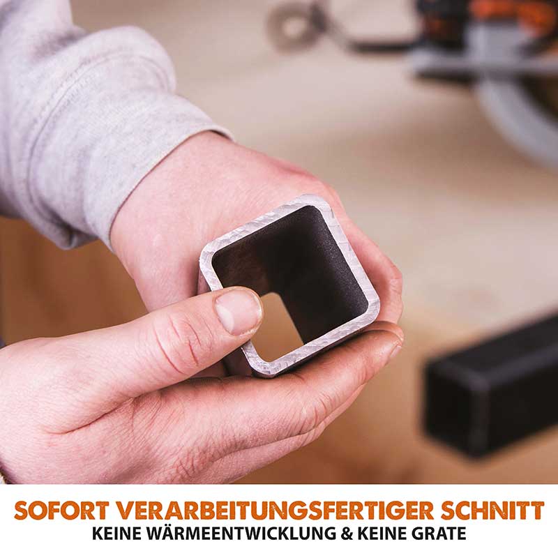 Evolution R185CCS 185mm Handkreissäge mit TCT-Multi-Material-Sägeblatt