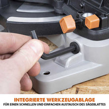 Evolution kabellose R185CMS-Li 185mm Kapp- und Gehrungssäge 18V-Li-Ion EXT mit Akku und Ladegerät inklusive Multi-Material-Sägeblatt