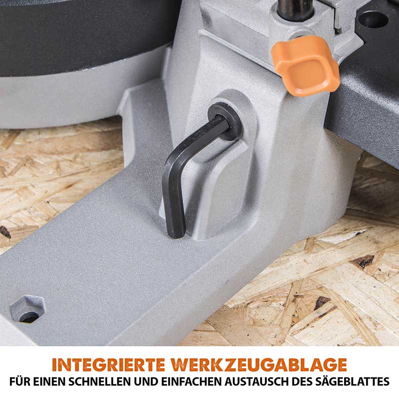 Evolution kabellose R185SMS-Li 185mm Schiebe-Kapp- und Gehrungssäge 18V-Li-Ion EXT mit Akku und Ladegerät inklusive Multi-Material-Sägeblatt