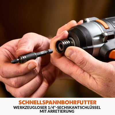 Evolution R180IDR-Li Akku-Schlagschrauber 18 V Li-Ion EXT