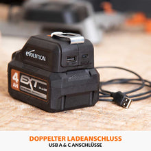 Evolution EXT Kabelloses USB-Ladegerät und LED-Licht