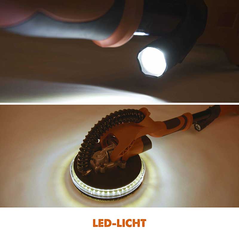 Evolution R225DWS Teleskop-Trockenbauschleifmaschine