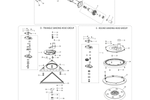Evolution R255DWS-T Trockenbauschleifer Ersatzteile (Kopf)