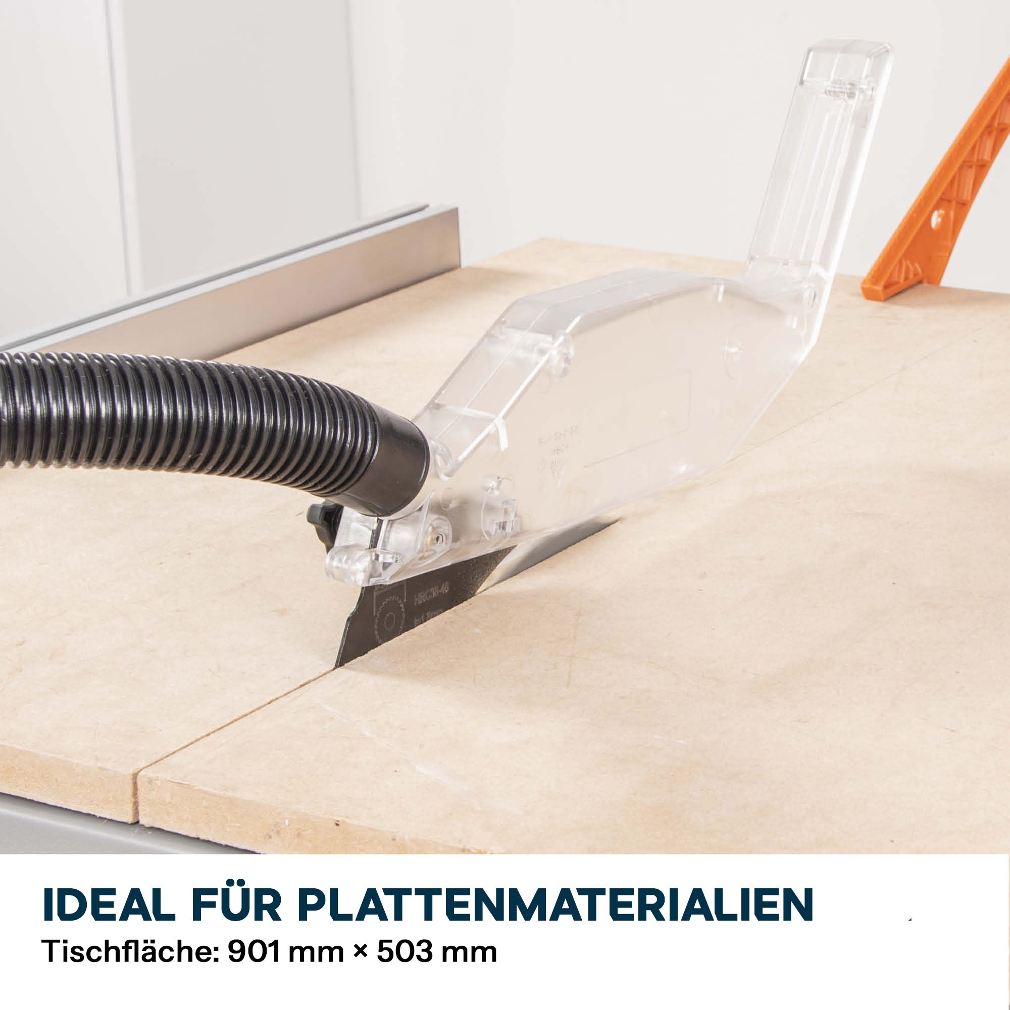 Evolution R255MTS 255mm Tischsäge mit TCT-Multi-Material-Sägeblatt