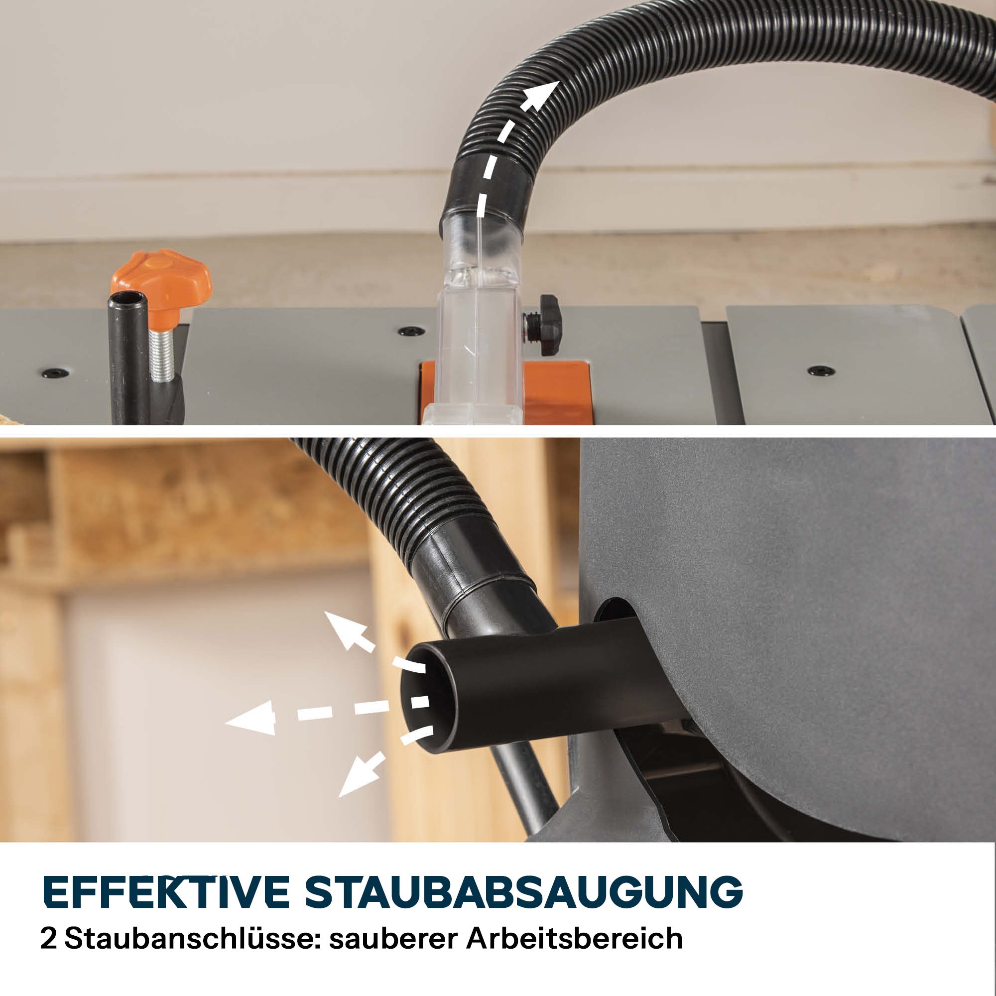 Evolution R255MTS 255mm Tischsäge mit TCT-Multi-Material-Sägeblatt