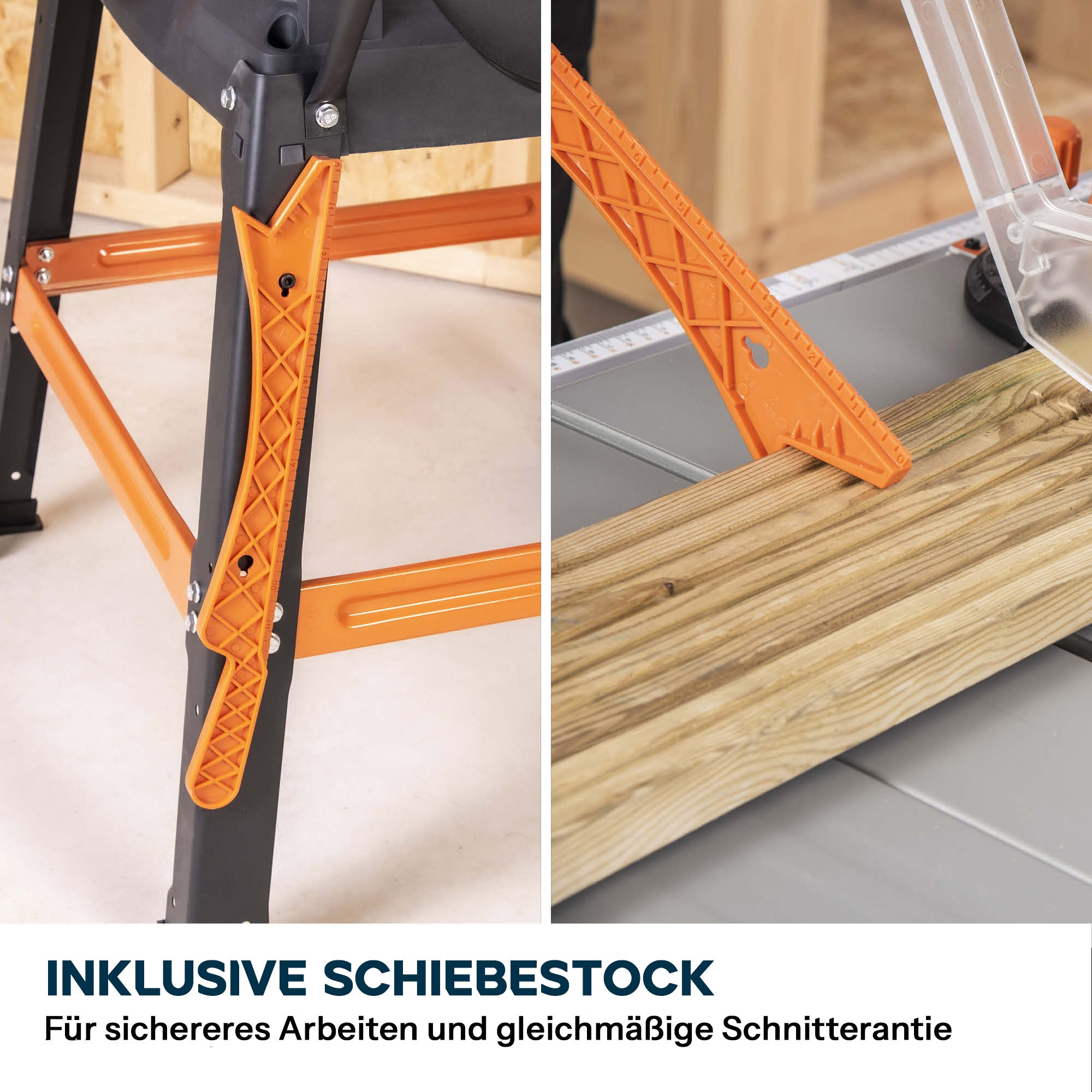 Evolution R255MTS 255mm Tischsäge mit TCT-Multi-Material-Sägeblatt