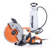 Evolution R300DCT+ 300mm 2000W Elektrischer  Betonsäge, Trennschneider  mit Wasser-Staub-Unterdrückung inklusive Druckflasche