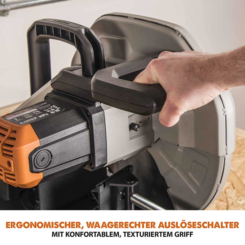 Evolution R355CPS 355mm Kaltkreissäge mit TCT-Multi-Material-Sägeblatt