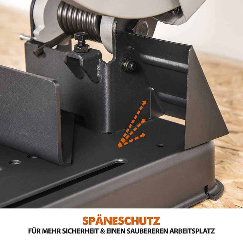 Evolution R355CPS 355mm Kaltkreissäge mit TCT-Multi-Material-Sägeblatt