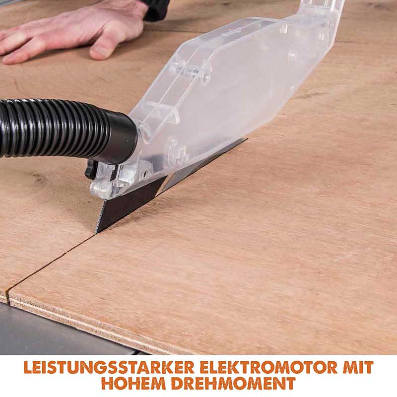 Evolution RAGE5-S 255mm 230V Tischsäge mit TCT-Multi-Material-Sägeblatt