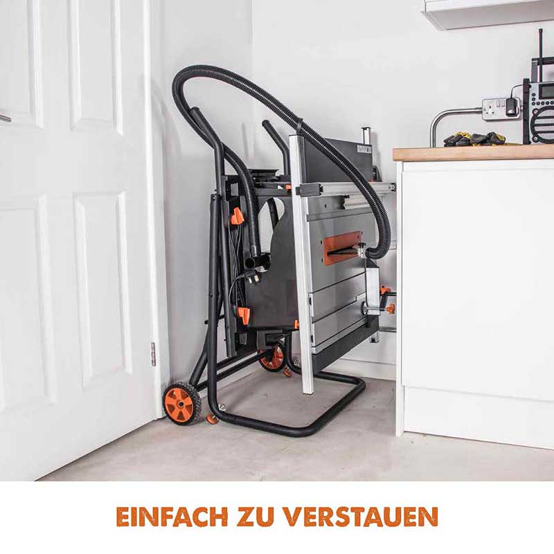 Evolution RAGE5-S 255mm 230V Tischsäge mit TCT-Multi-Material-Sägeblatt