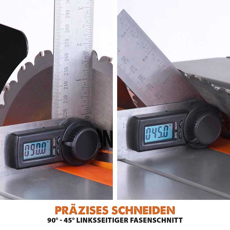 Evolution RAGE5-S 255mm 230V Tischsäge mit TCT-Multi-Material-Sägeblatt